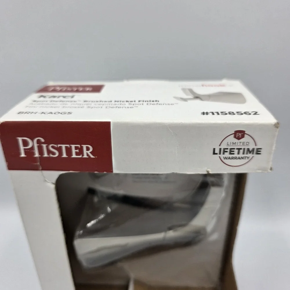 Pfister Karci Spot Defense Brushed Nickel‎ Finish Robe Towel Hook BRH-KA0GS